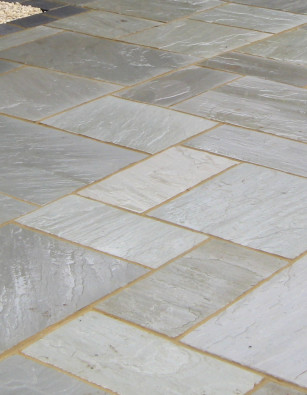  Argento Imported Sandstone Paving 22mm Calibrated