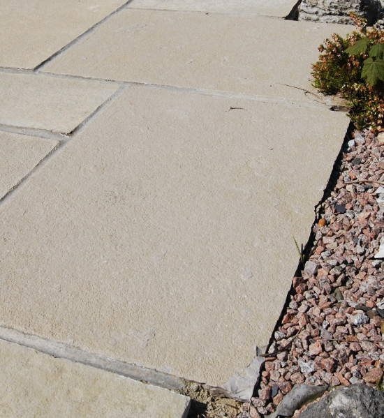 Giallo Limestone Paving 