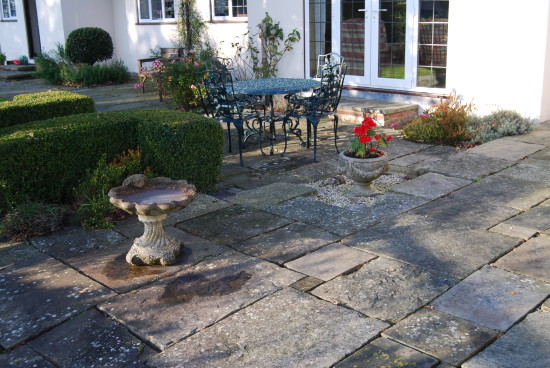 Reclaimed Old Yorkstone Paving