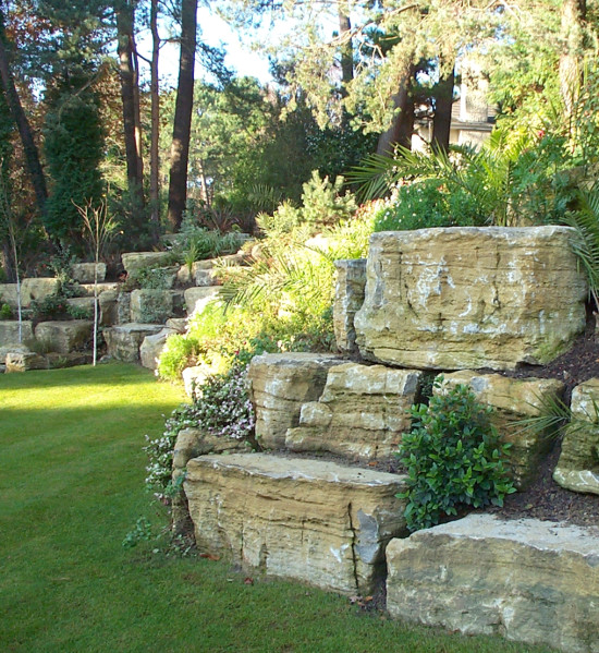 Purbeck Limestone Rockery 