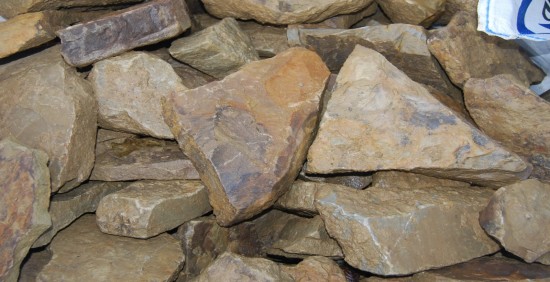 Sussex random drystone walling 