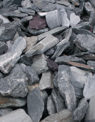 Black Slate Chippings 20mm