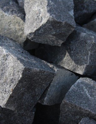 Granite Setts Blue Black