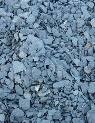 Green Slate Chippings 20mm 