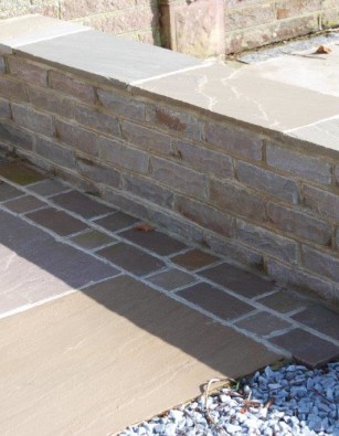 Verdi Imported Sandstone Tumbled Walling 