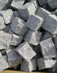 Granite Setts Silver Grey