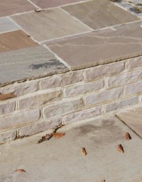 Verdi Imported Sandstone Tumbled Walling 